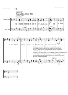 Wär Gott nicht mit uns diese Zeit SWV 229