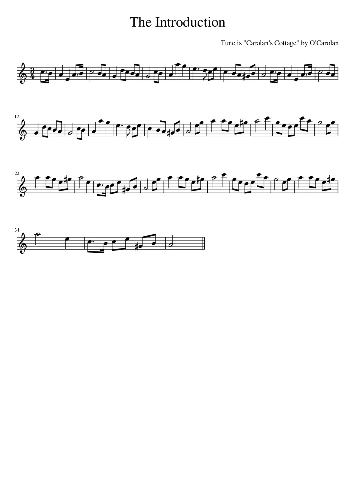 The Introduction - Page 1