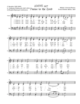 Praise to the Lord, the Almighty