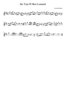 the Top Of Ben Lomand