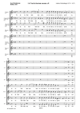Veni in hortum meum
