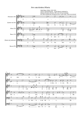 Ave sanctissima Maria