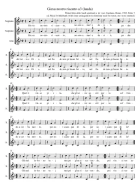 Giesu nostro riscatto a3 (lauda)