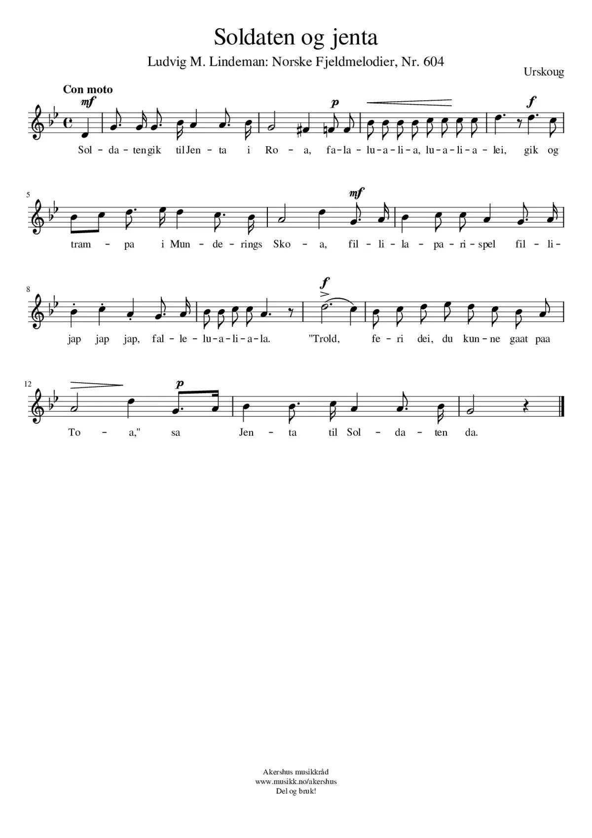 Soldaten og jenta - Page 1