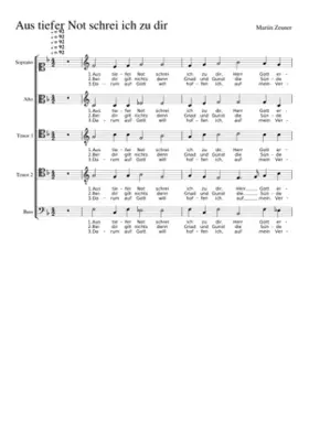 Aus tiefer Not schrei ich zu dir