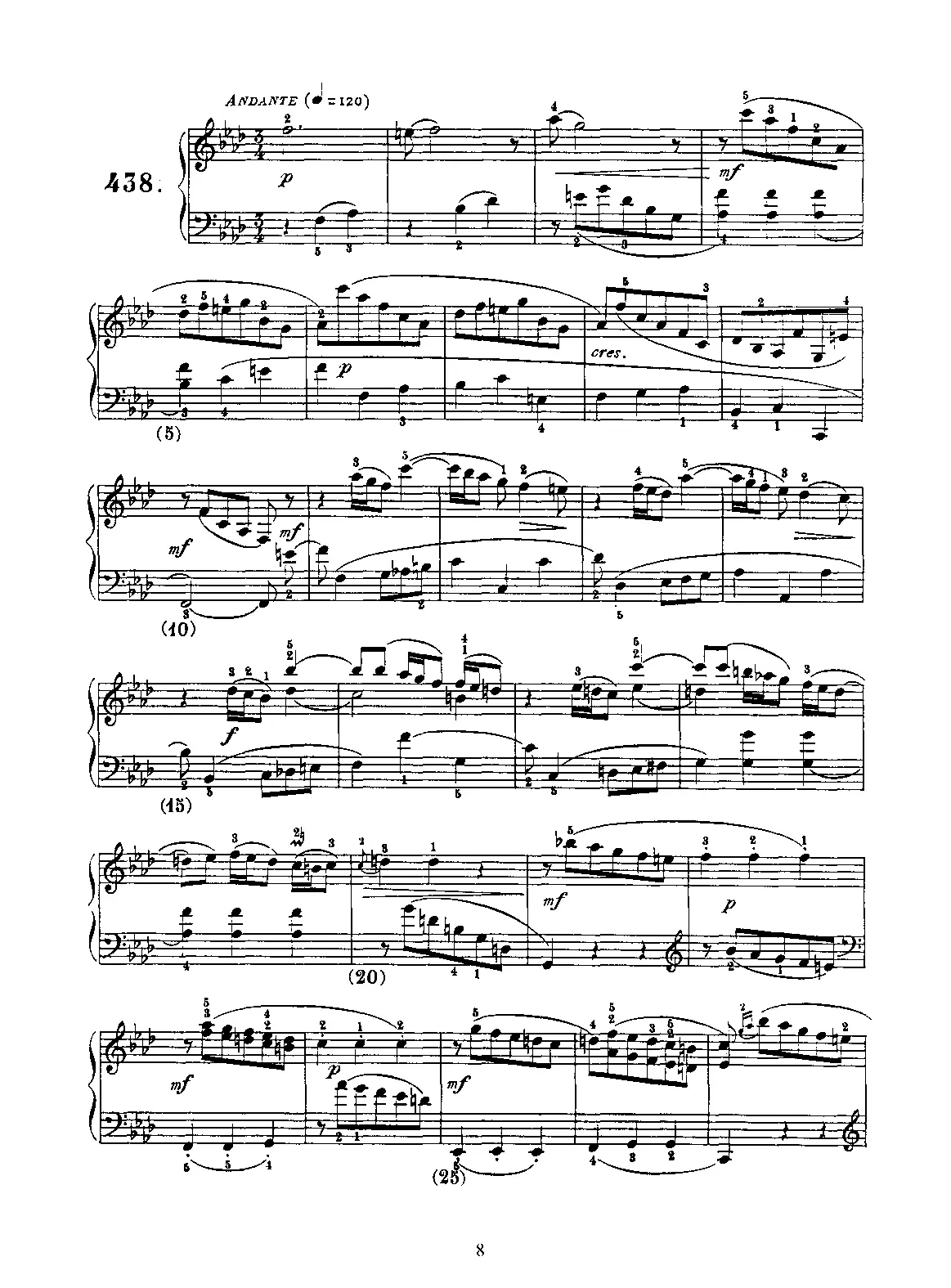 Keyboard Sonata in F minor - Page 1