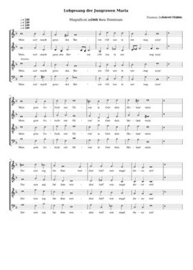 Mein Seel macht grosz den Herrn