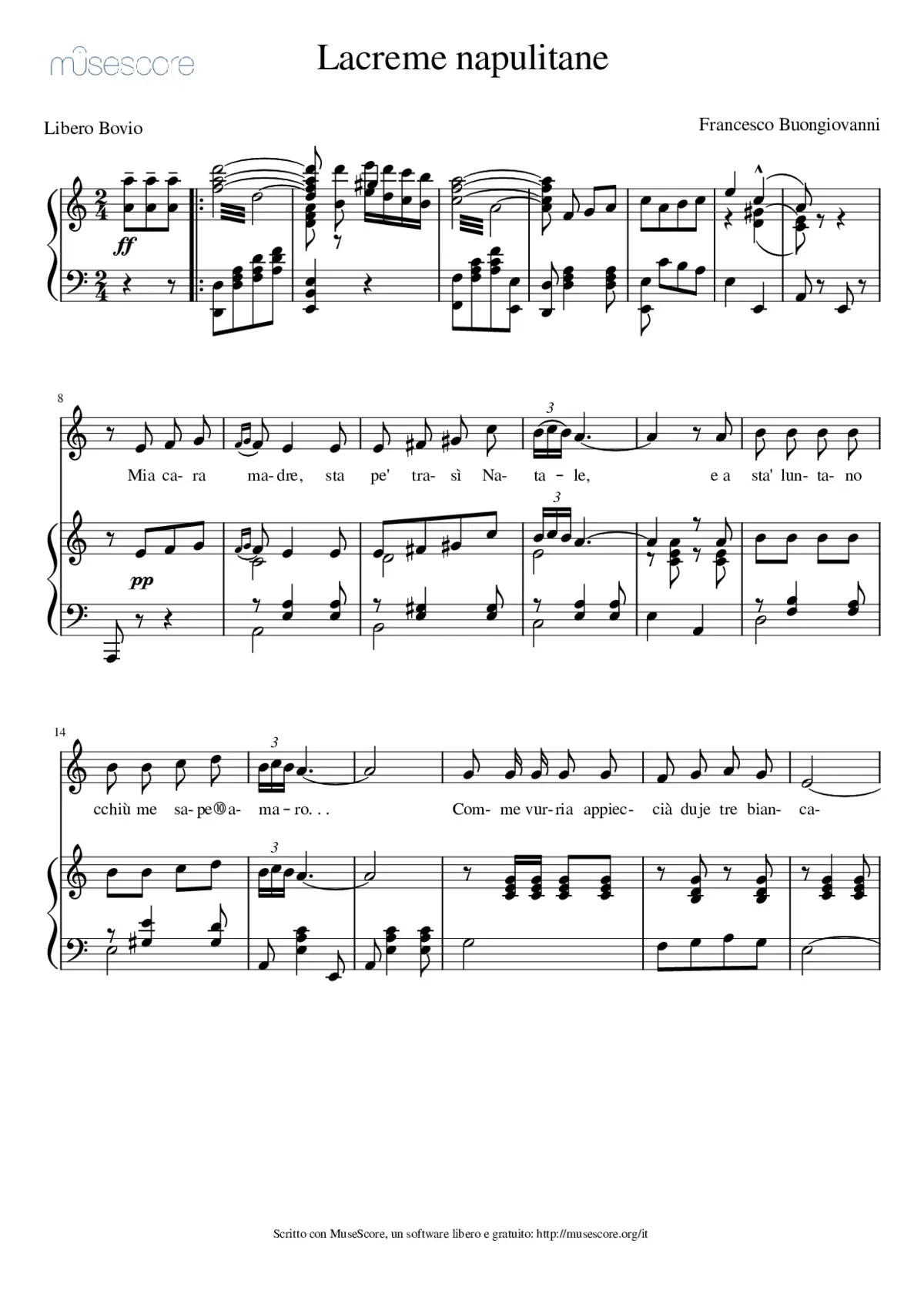 Lacreme napulitane - Page 1