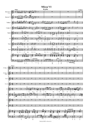 Missa brevis 6 in F