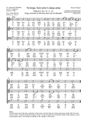 Ye kings, from error's sleep arise