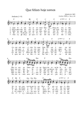 Que felizes hoje somos