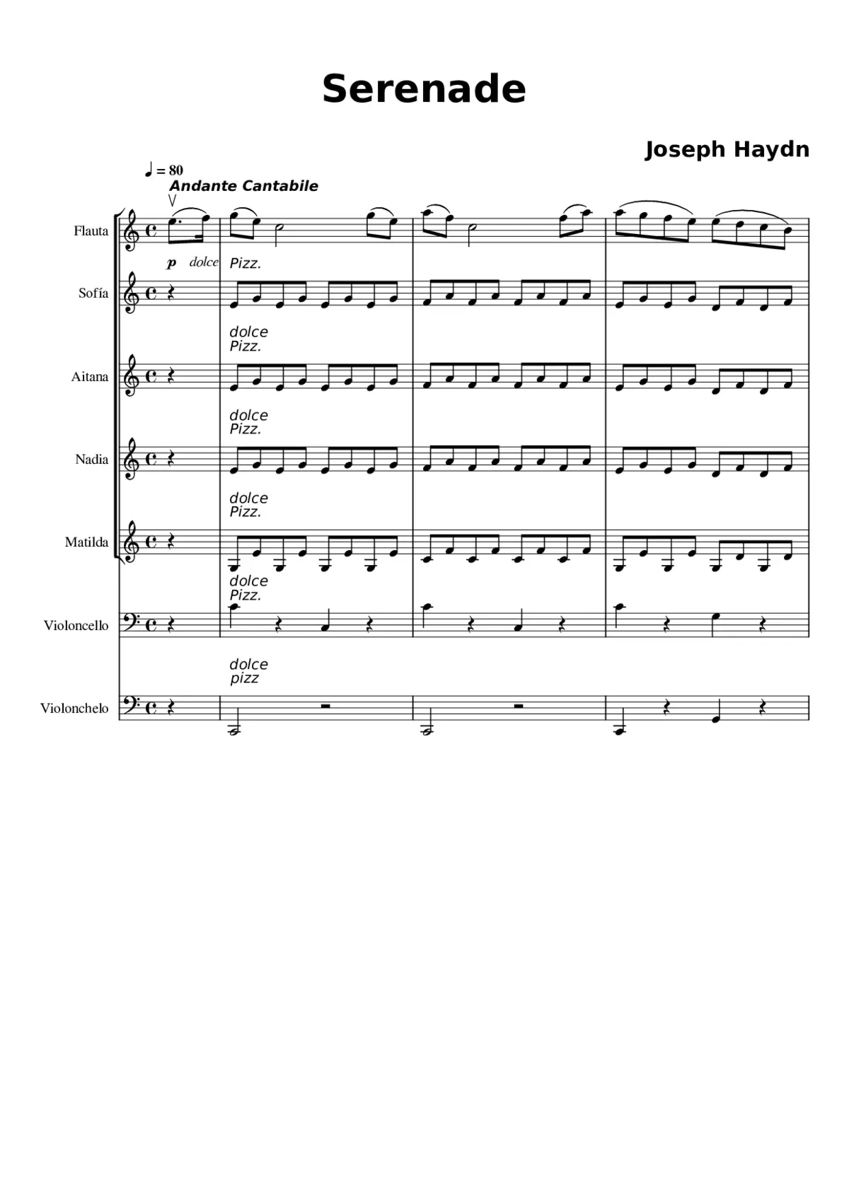 serenade - Page 1