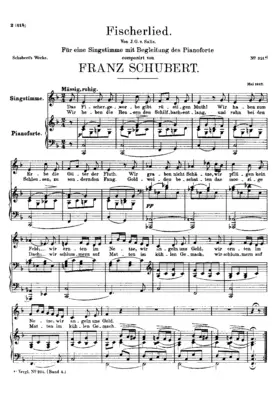 Fischerlied, D.562