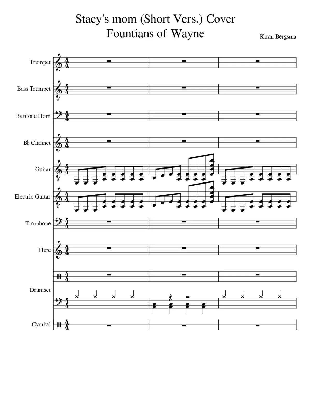 Stacy's Mom - Page 1