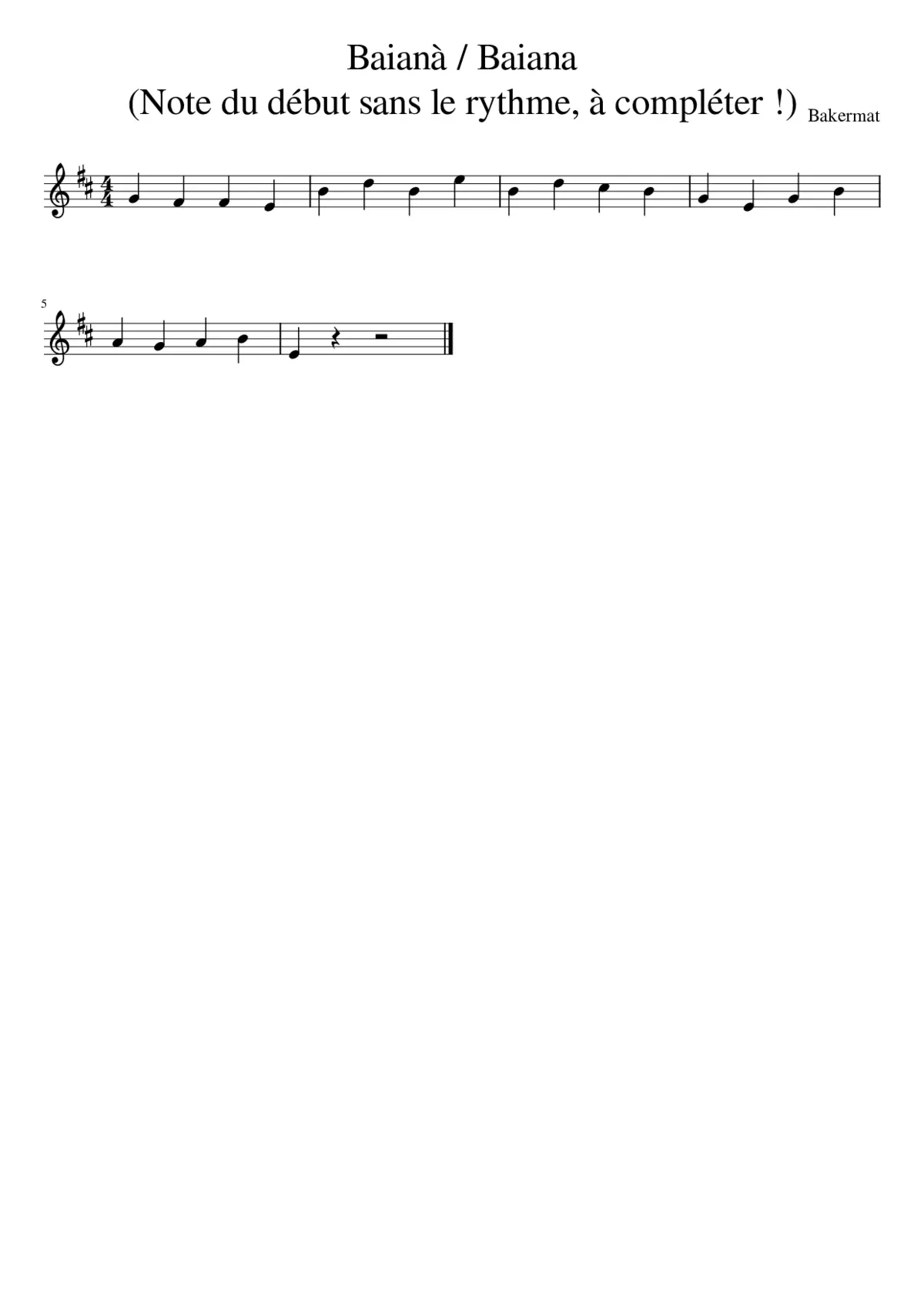 Baianà - Page 1