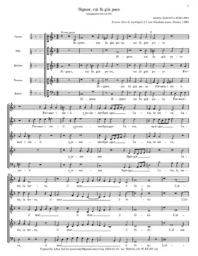 Signor cui fu già poco