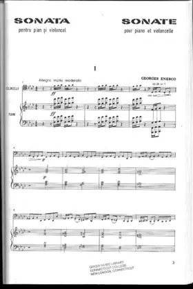 Cello Sonata No.1