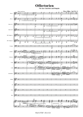 Offertorien für Weihnacht und Epiphanias