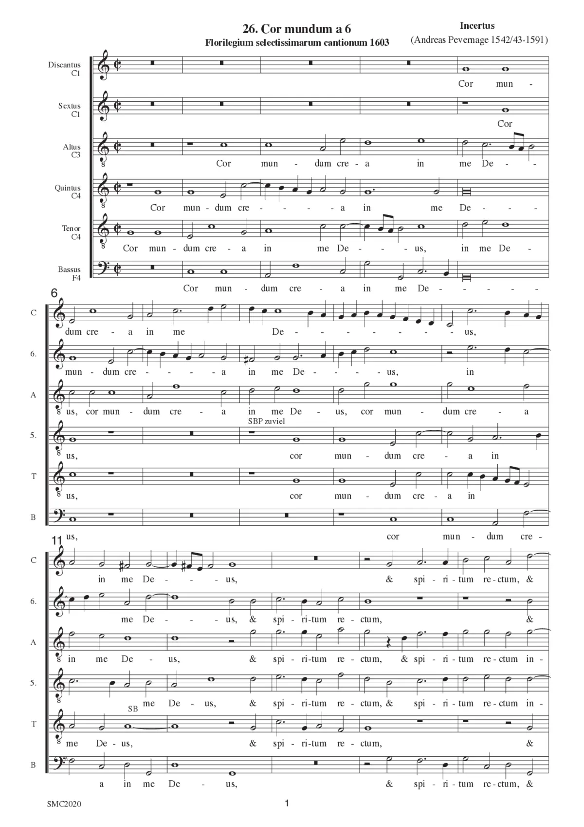 Cor mundum - Page 1
