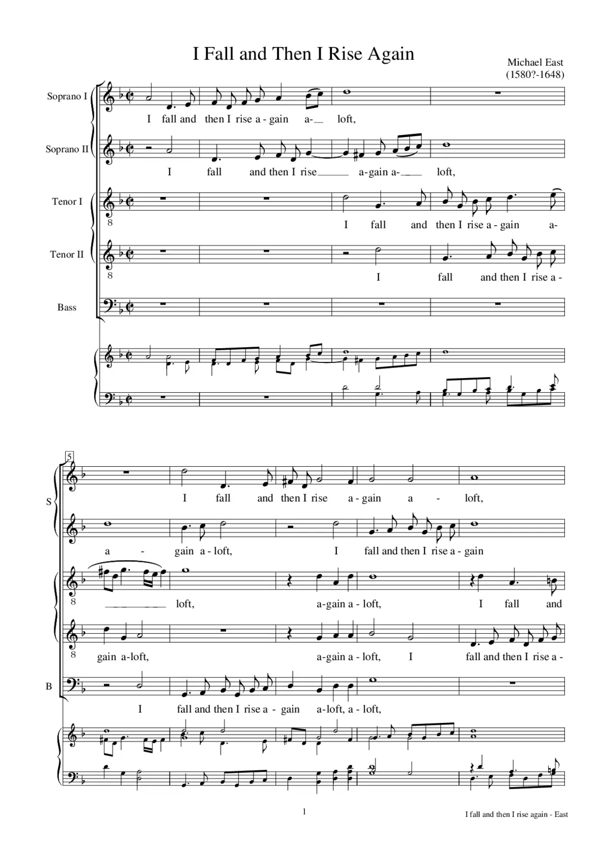 I fall and then I rise again - Page 1