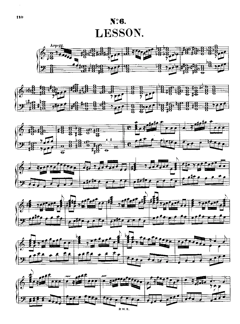Lesson in A minor - Page 1