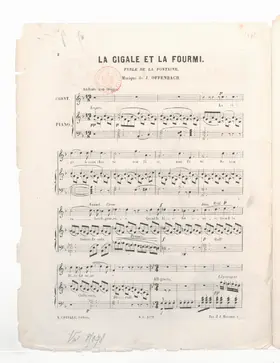 La cigale et la fourmi