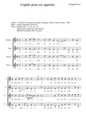 Cupido pour ses appetitz