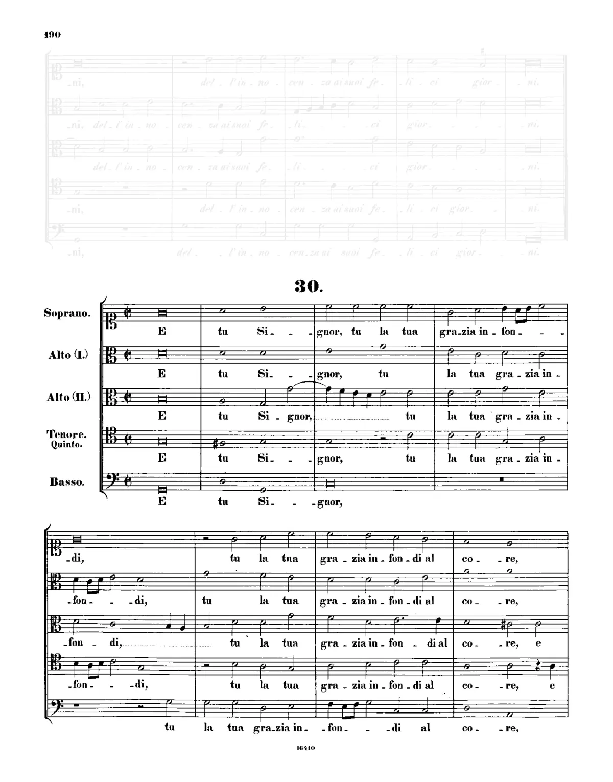 E tu Signor - Page 1