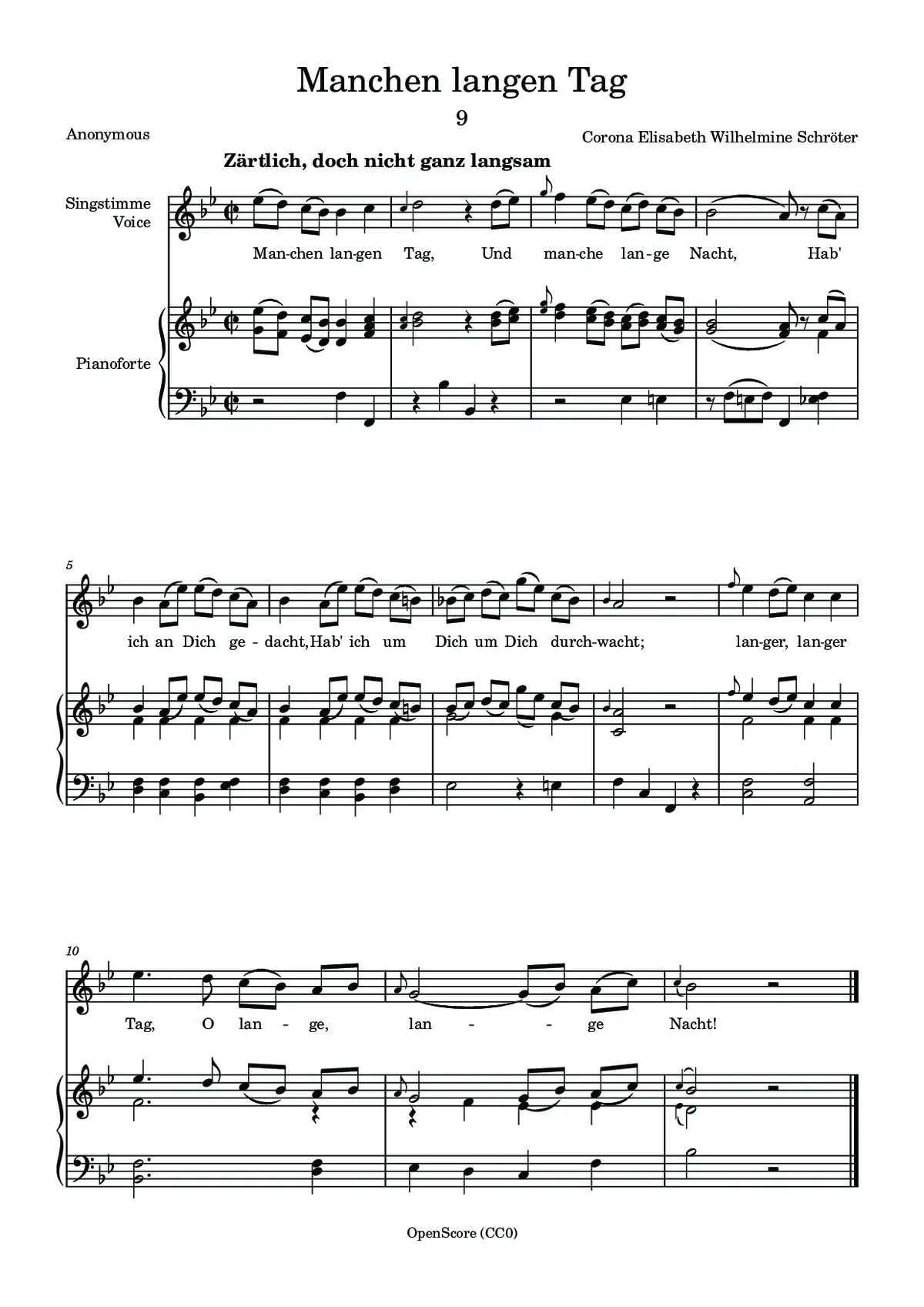 Manchen langen Tag - Page 1