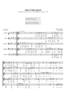 Amore l'altro giorno