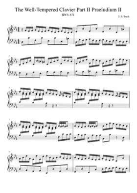 Prelude and Fugue in C minor BWV 871