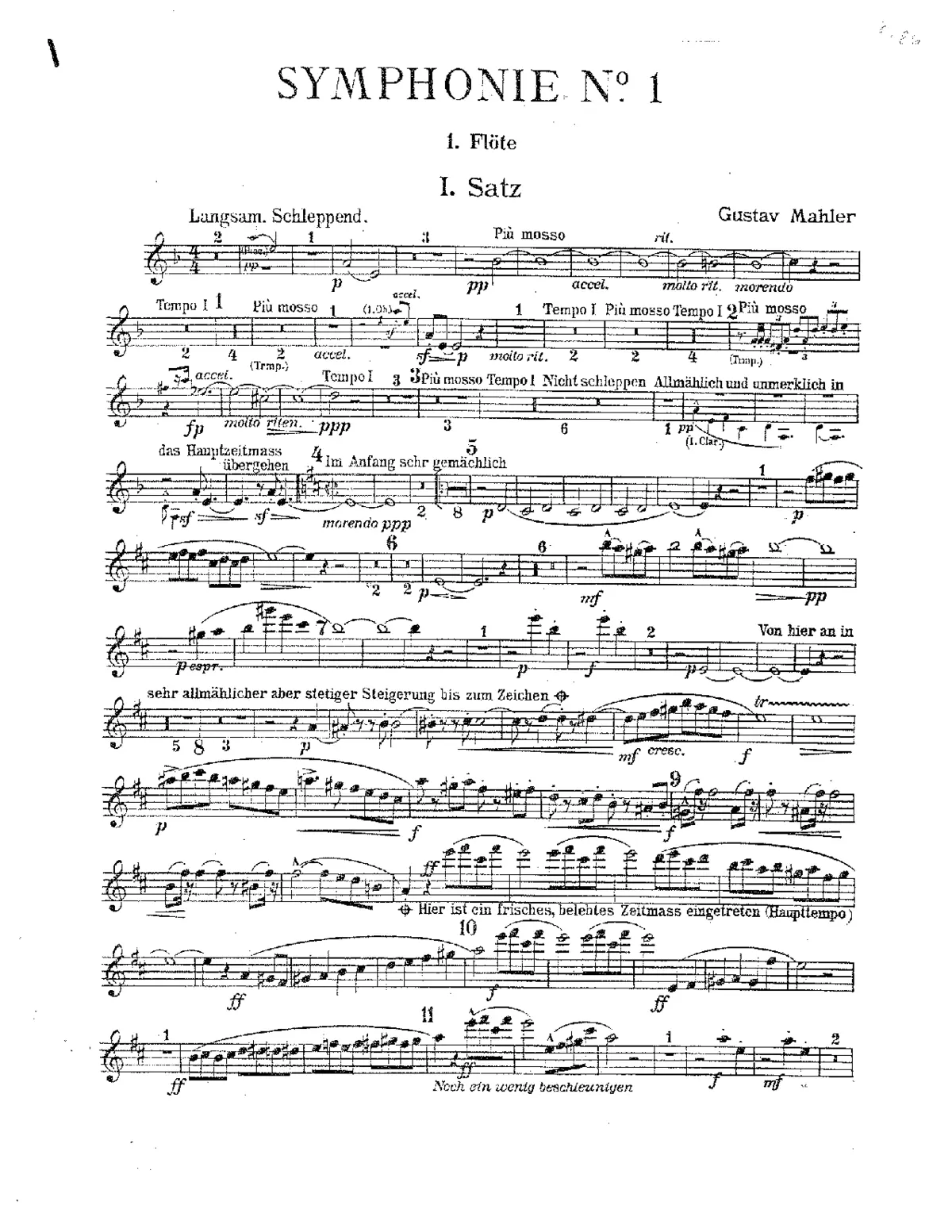 Symphony No.1 - Page 1