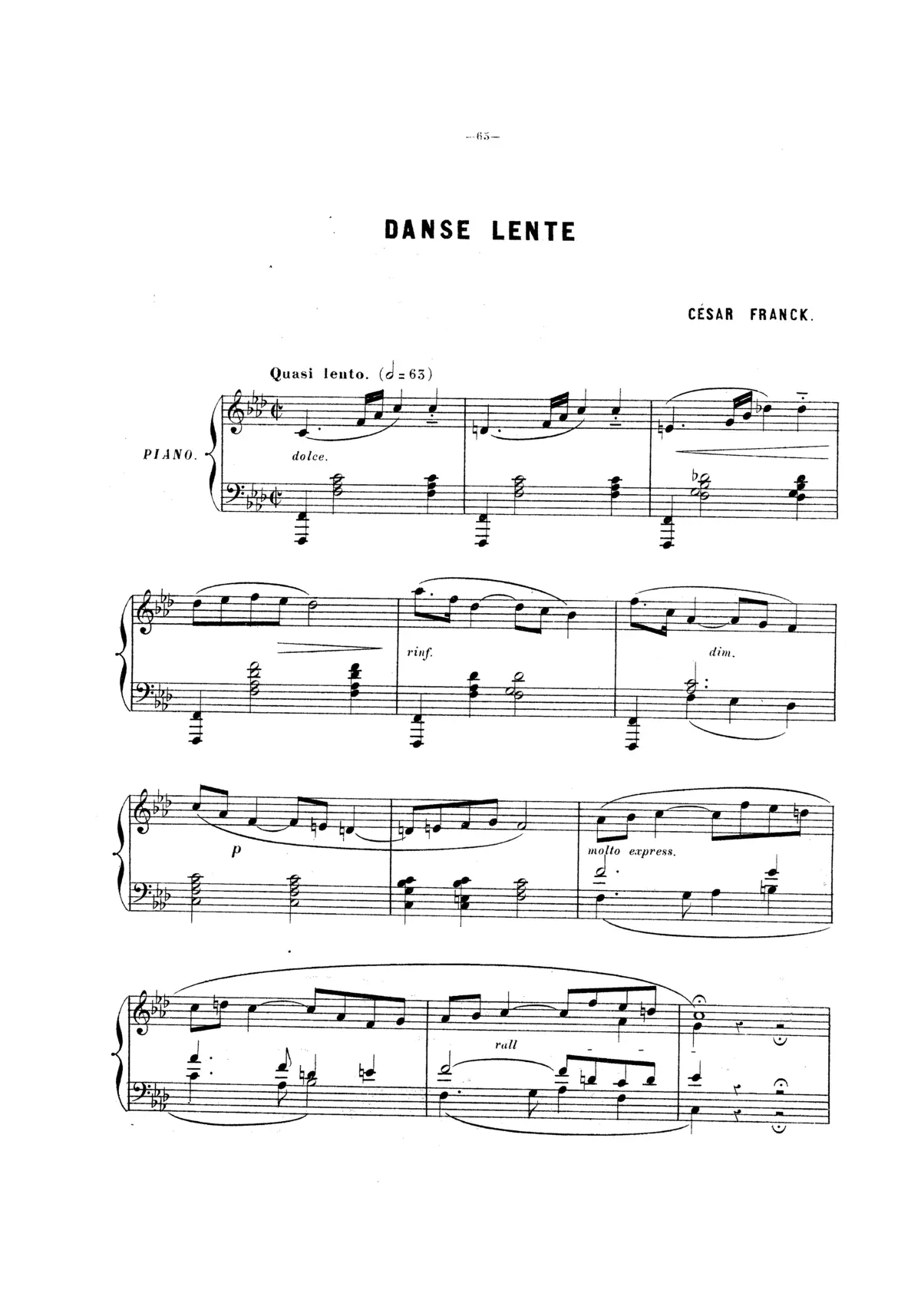 Danse lente - Page 1