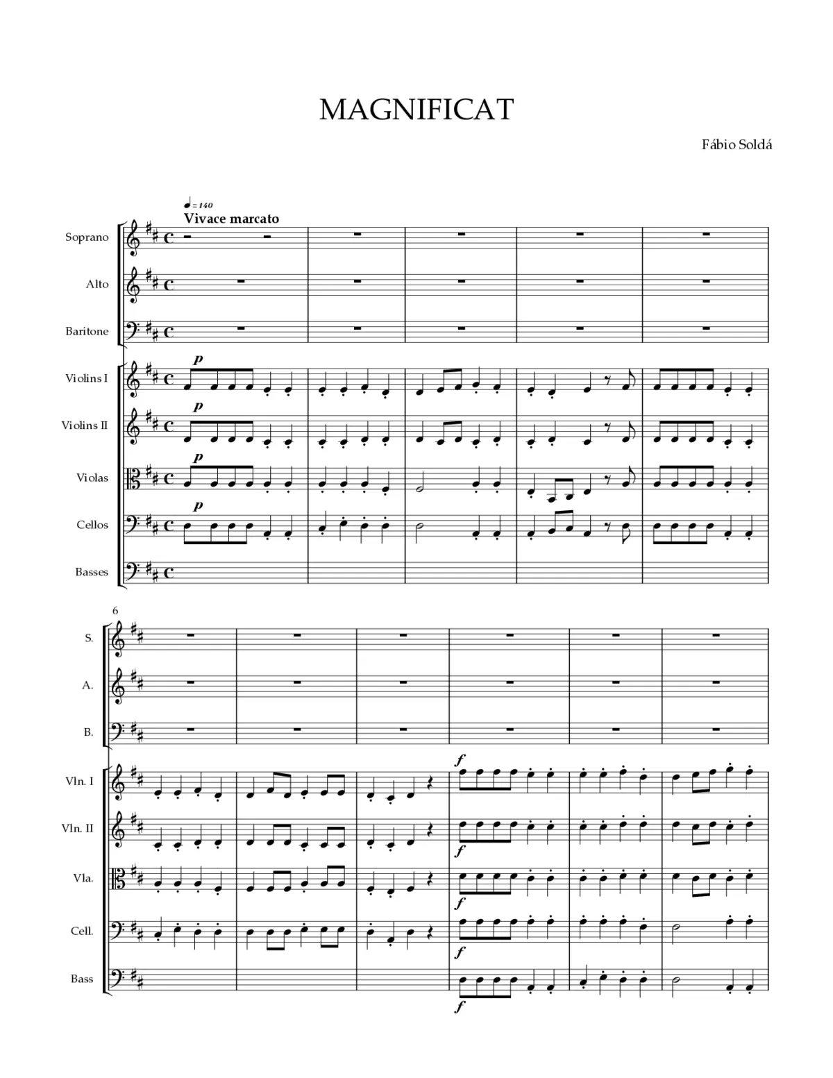 Magnificat - Page 1