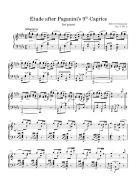 Etudes after Paganini Caprices Op.3