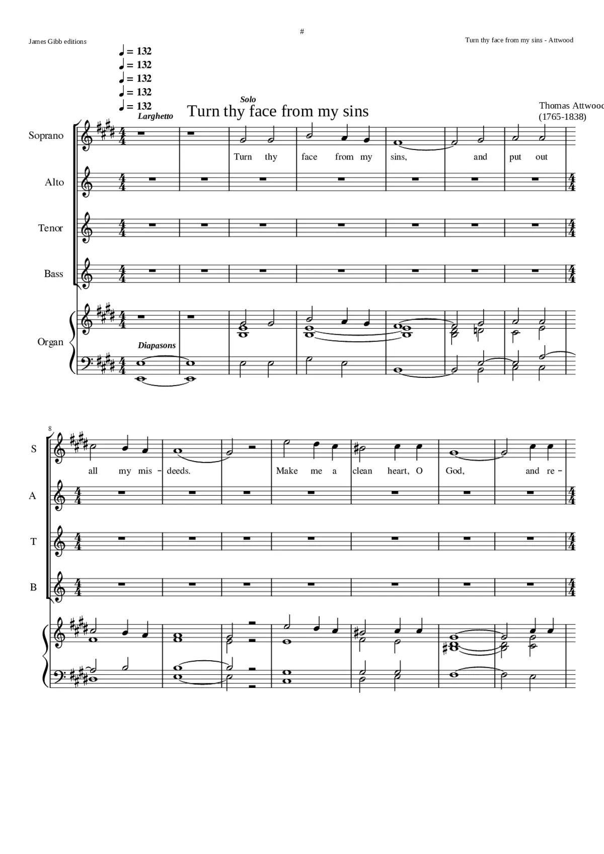 Turn thy face from my sins - Page 1