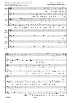 Quantas ostendisti mihi