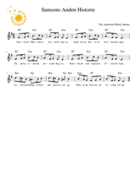 Samsons Anden Historie