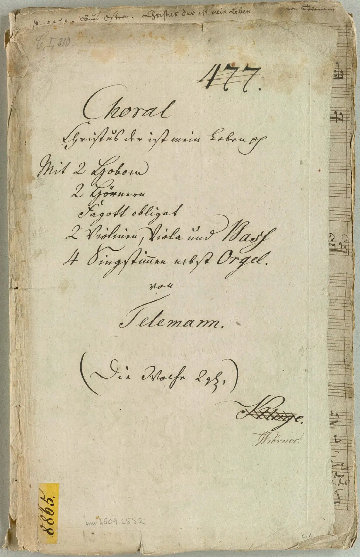 Christus der ist mein Leben - Page 1