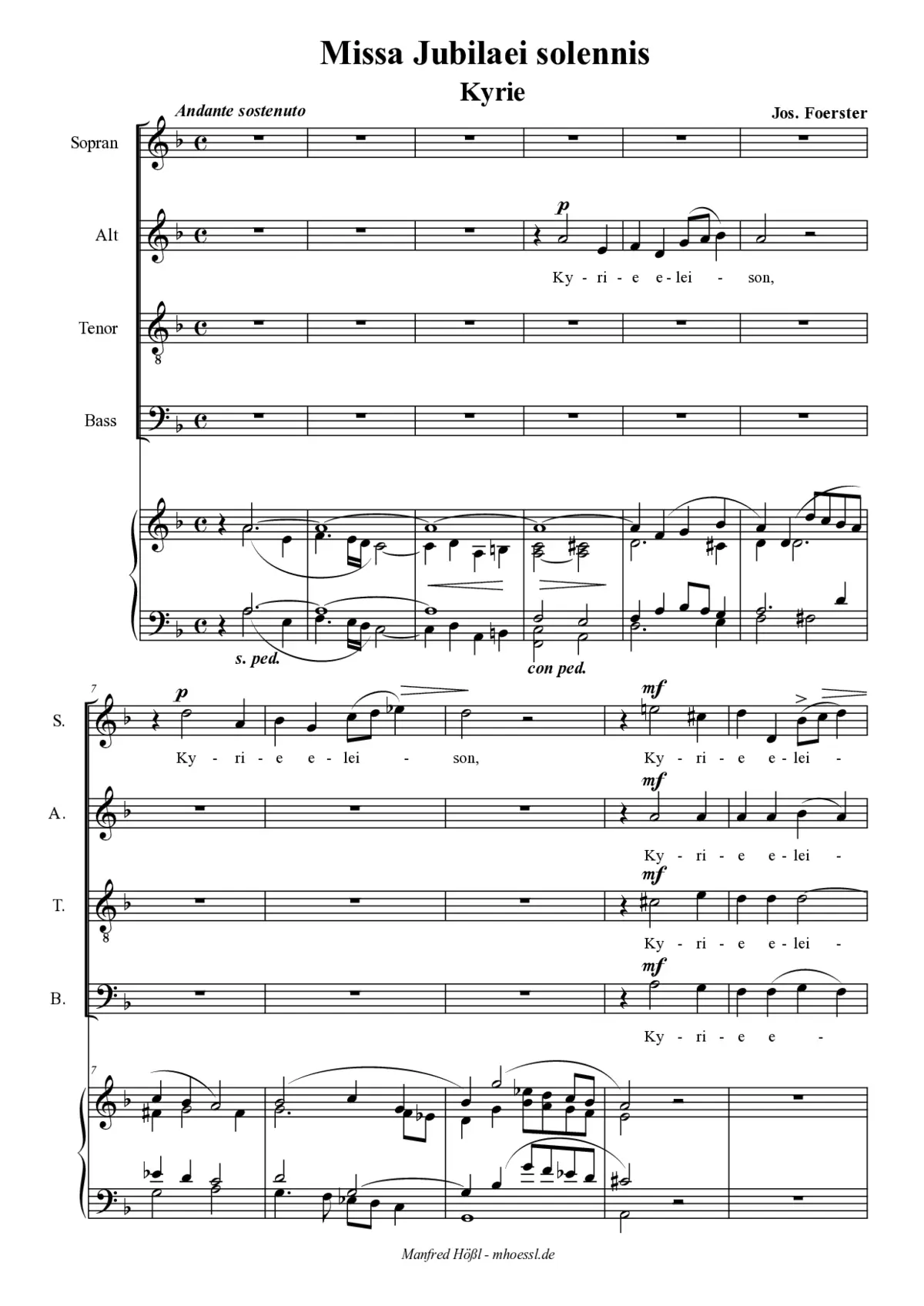 Missa Jubilaei solennis - Page 1