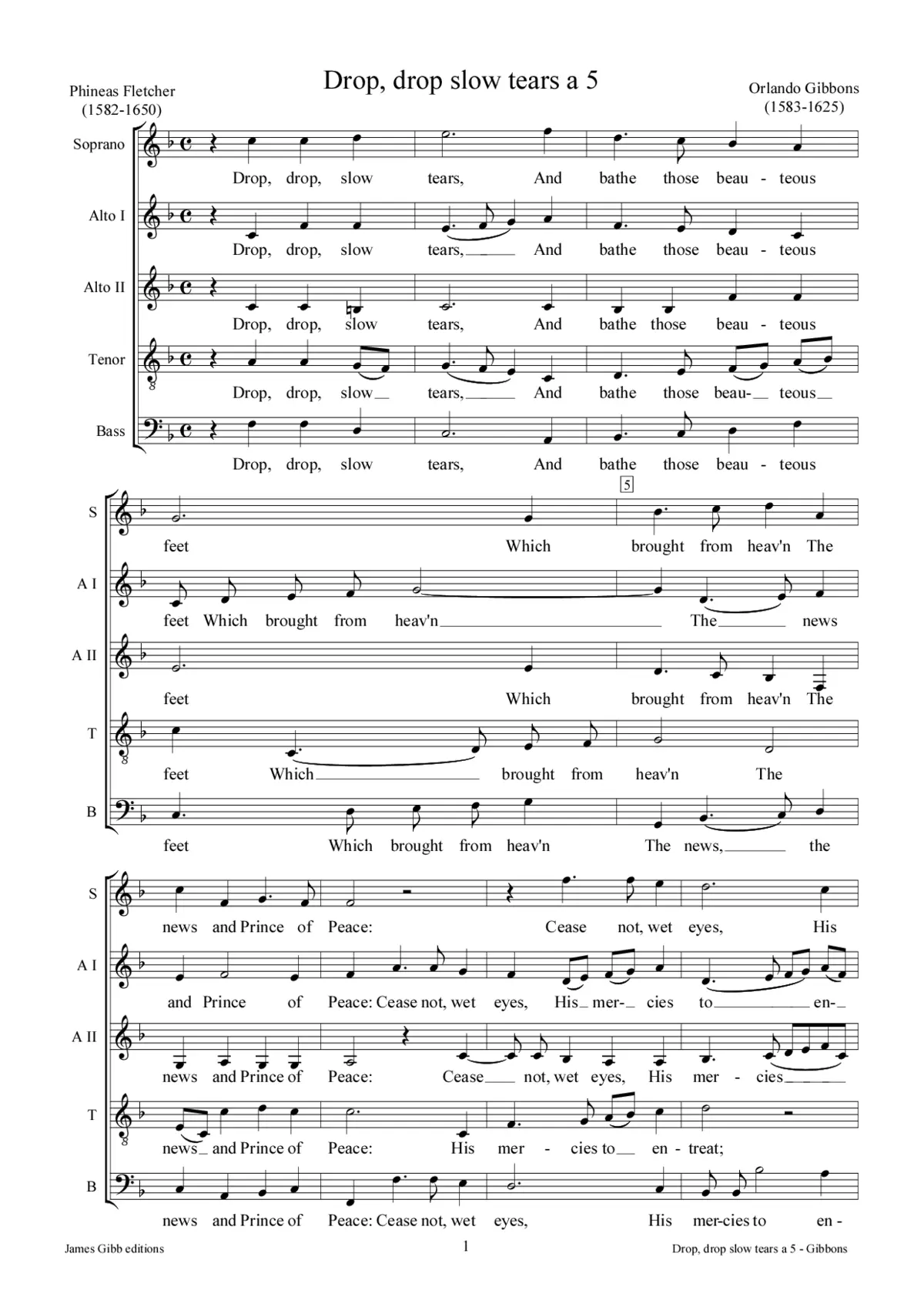 Drop, drop, slow tears a 5 - Page 1