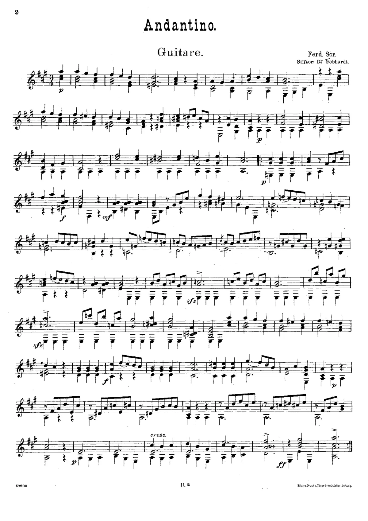 Andantino - Page 1