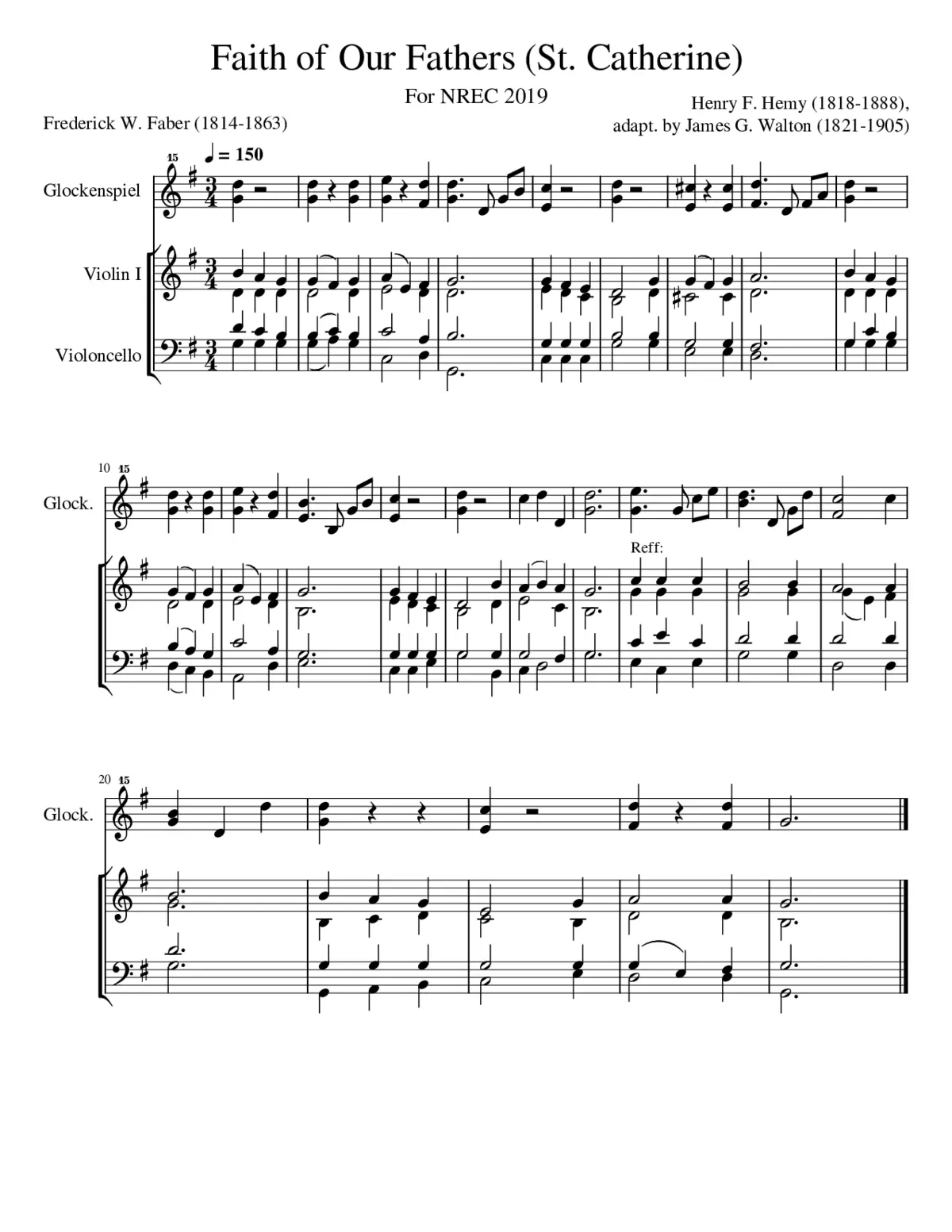 Faith of our fathers - Page 1