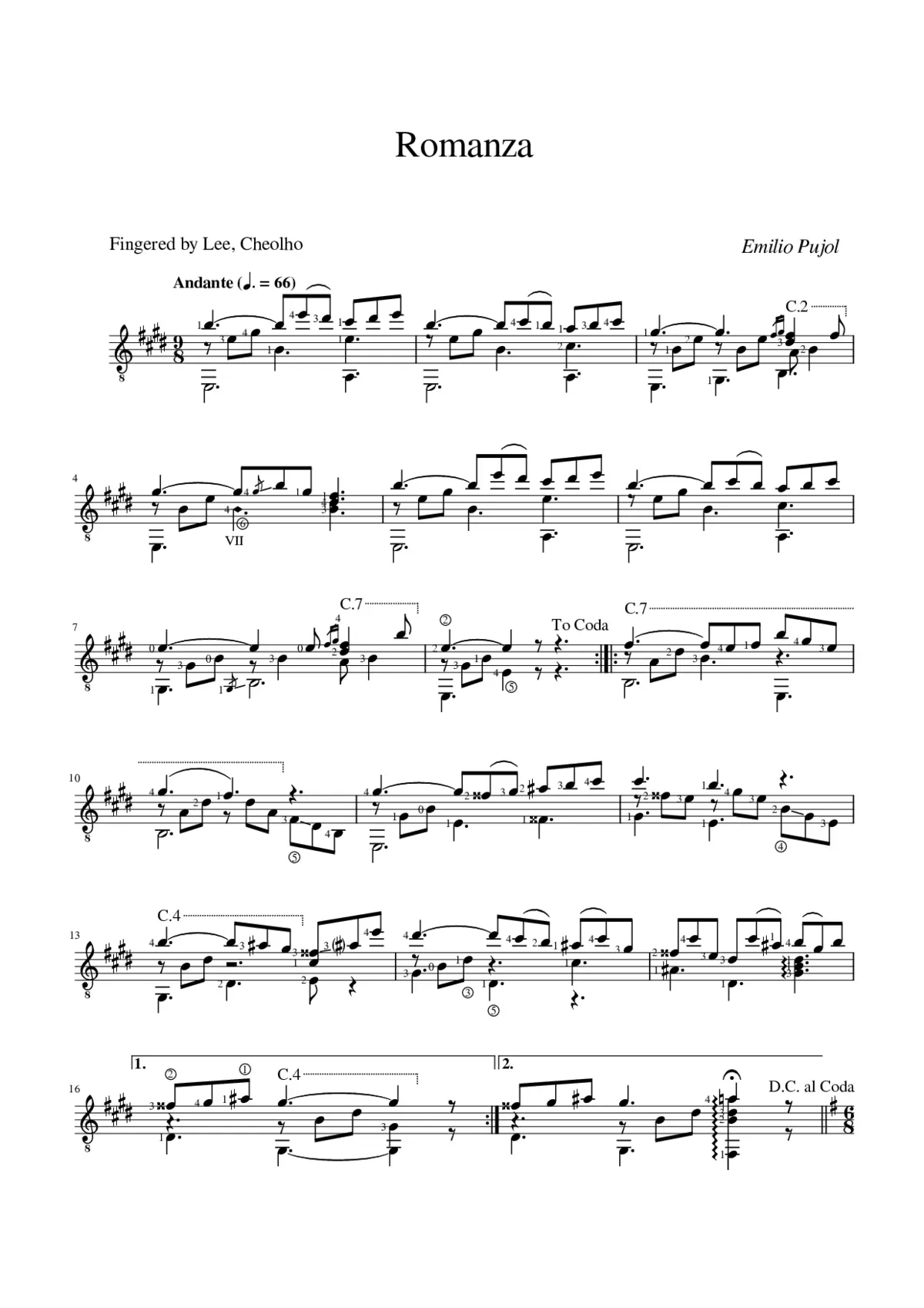 Romanza - Page 1