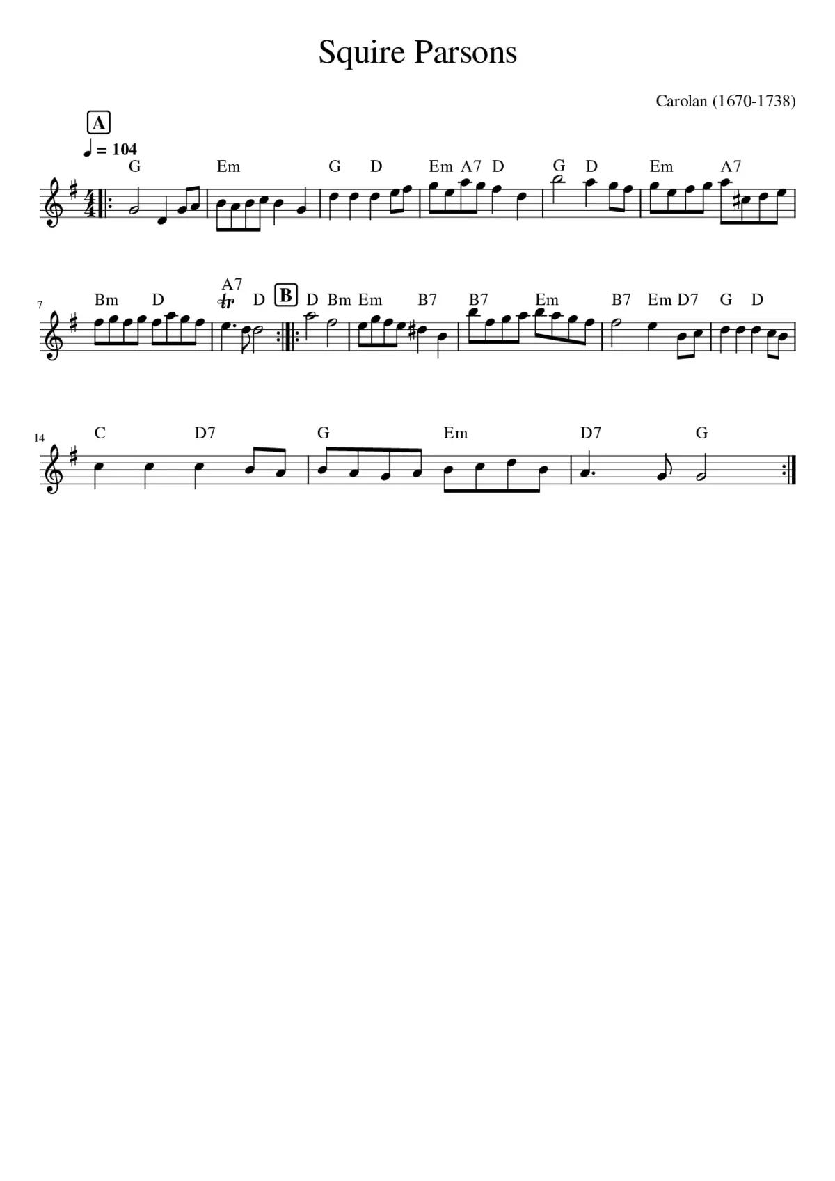 Squire Parsons - Page 1