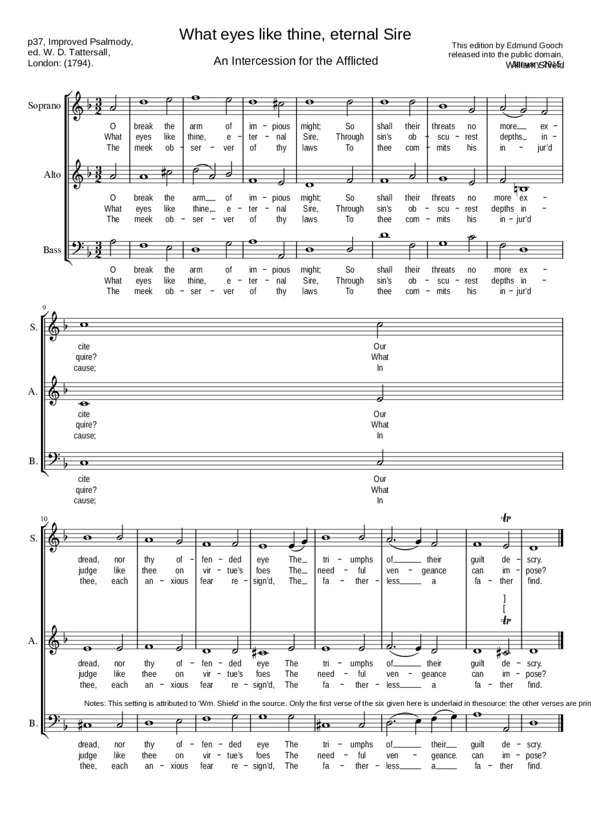 What eyes like thine eternal Sire - Page 1