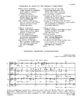 Stella maris luminosa