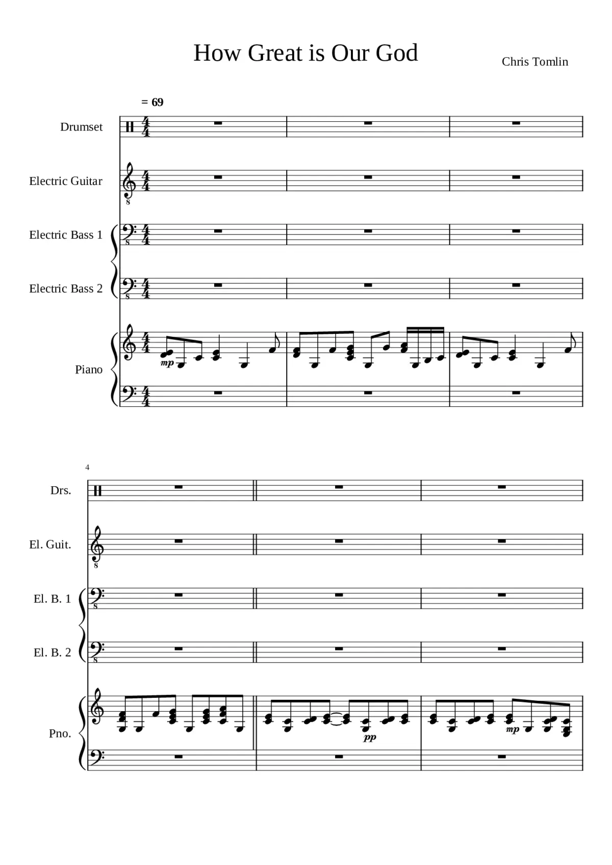 how great is our god - Page 1