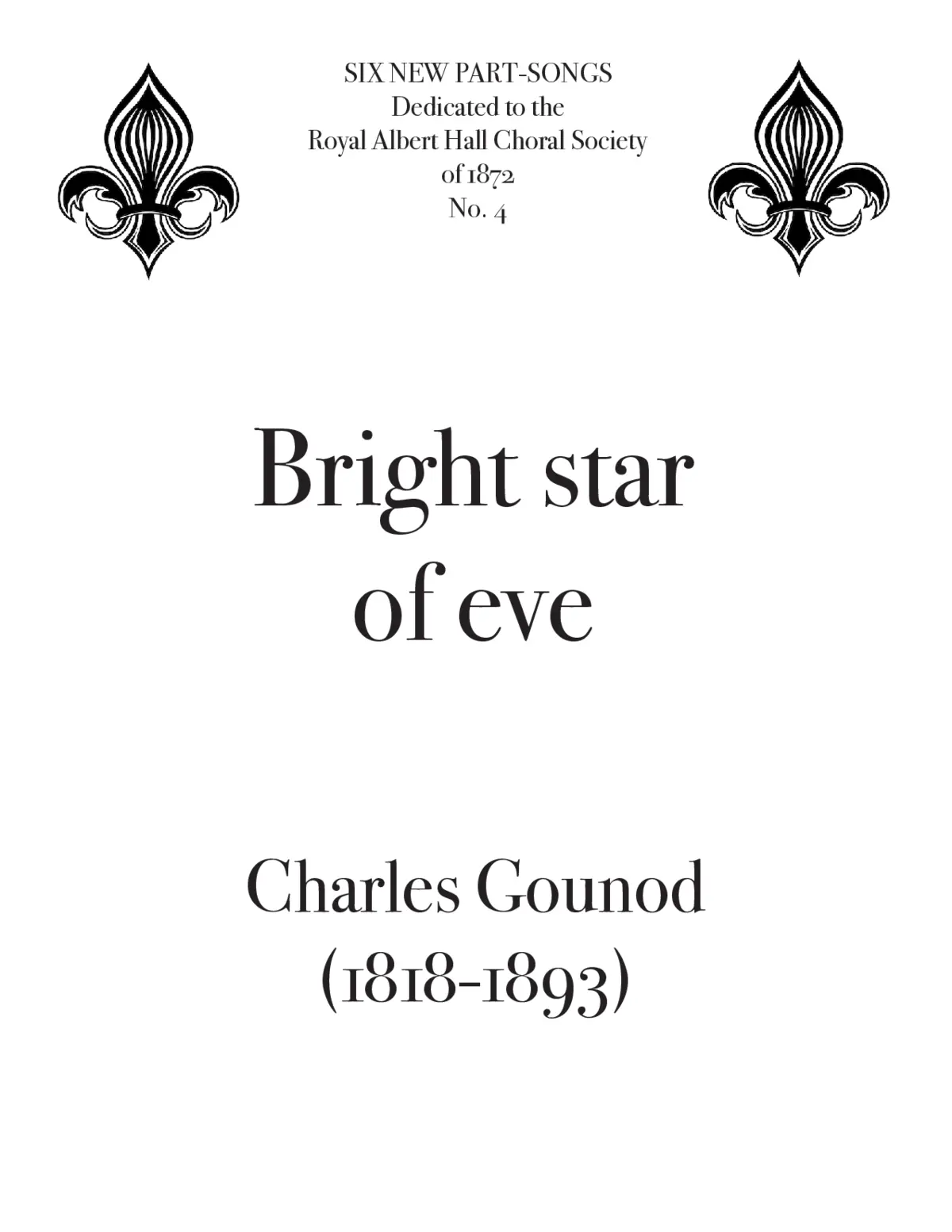 Bright star of eve - Page 1