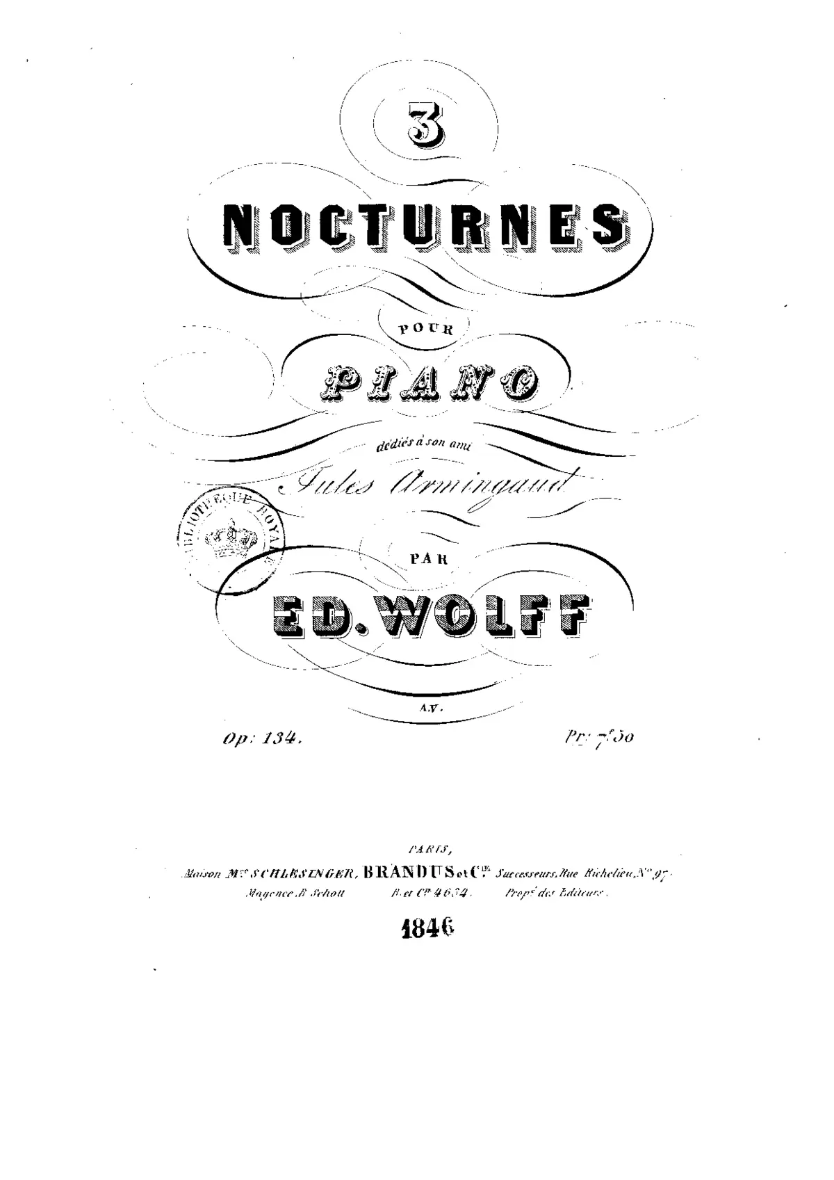 3 Nocturnes - Page 1